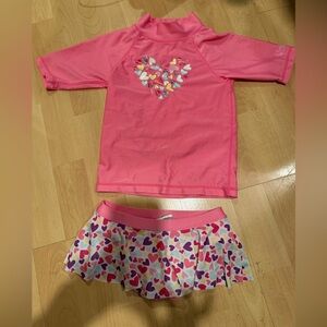 Girls swimsuit/rash guard